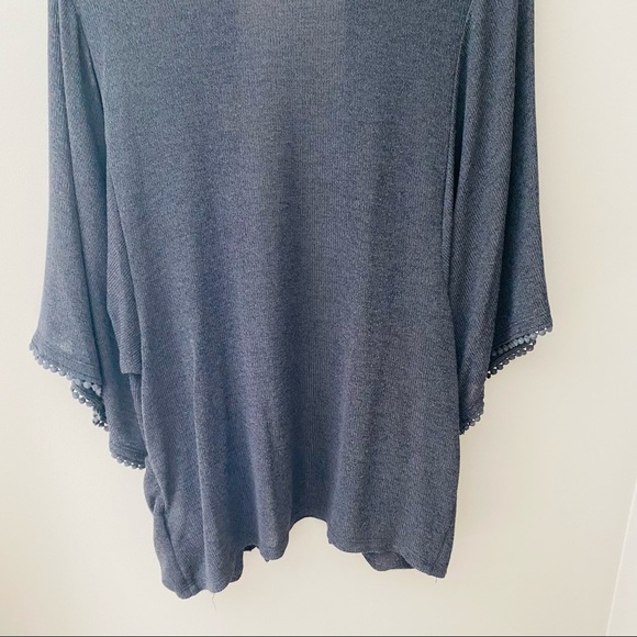 Urban Outfitters Open Front Cardigan Gray Sz Medium - Picture 10 of 10